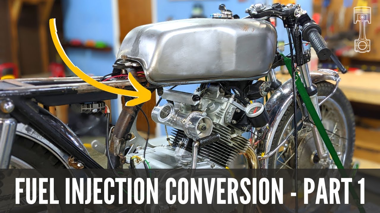 Converting my SUPERCHARGED 1968 Honda to FUEL INJECTION - PART 1