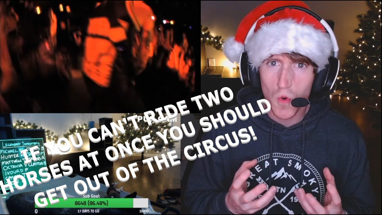 Chris REACTS to Asking Alexandria - If You Cant Ride Two Horses At Once You Should Get Out Of The...