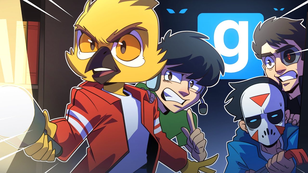 Vanoss Crew plays a Gmod Scary Map in 2022