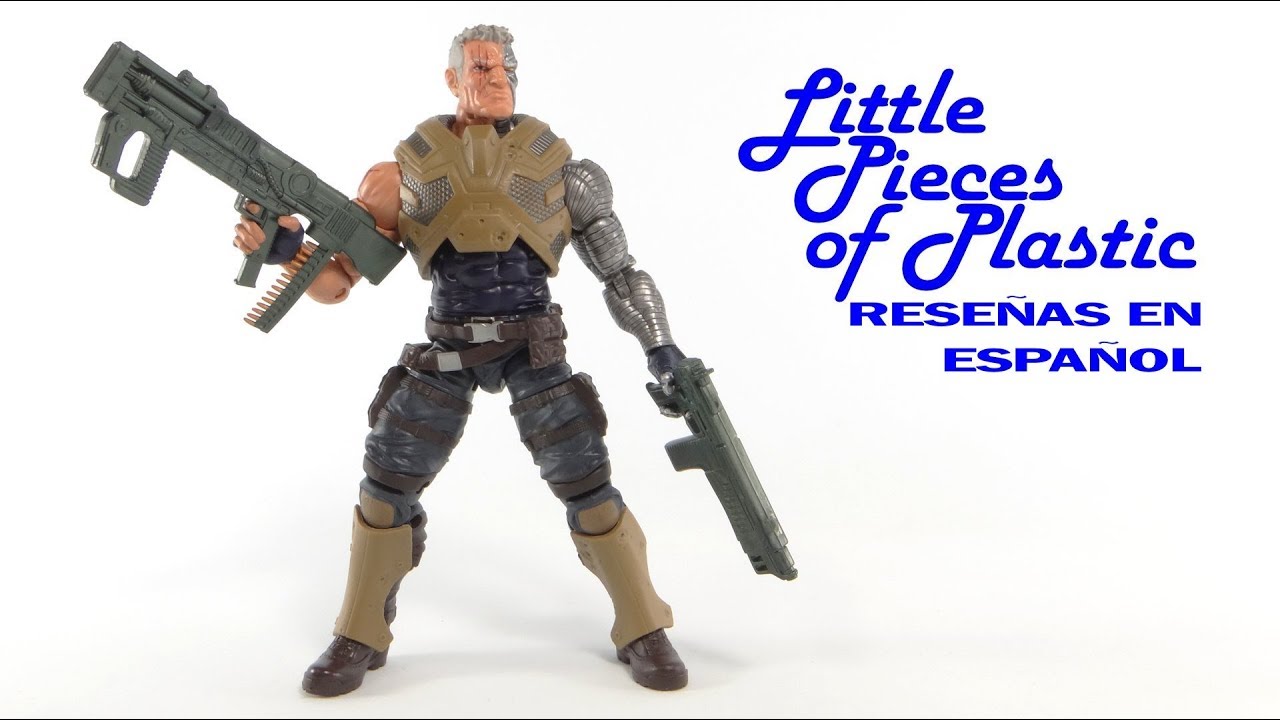 Cable Marvel Legends Juggernaut Series Reseña Revisión Review Little Pieces Plastic