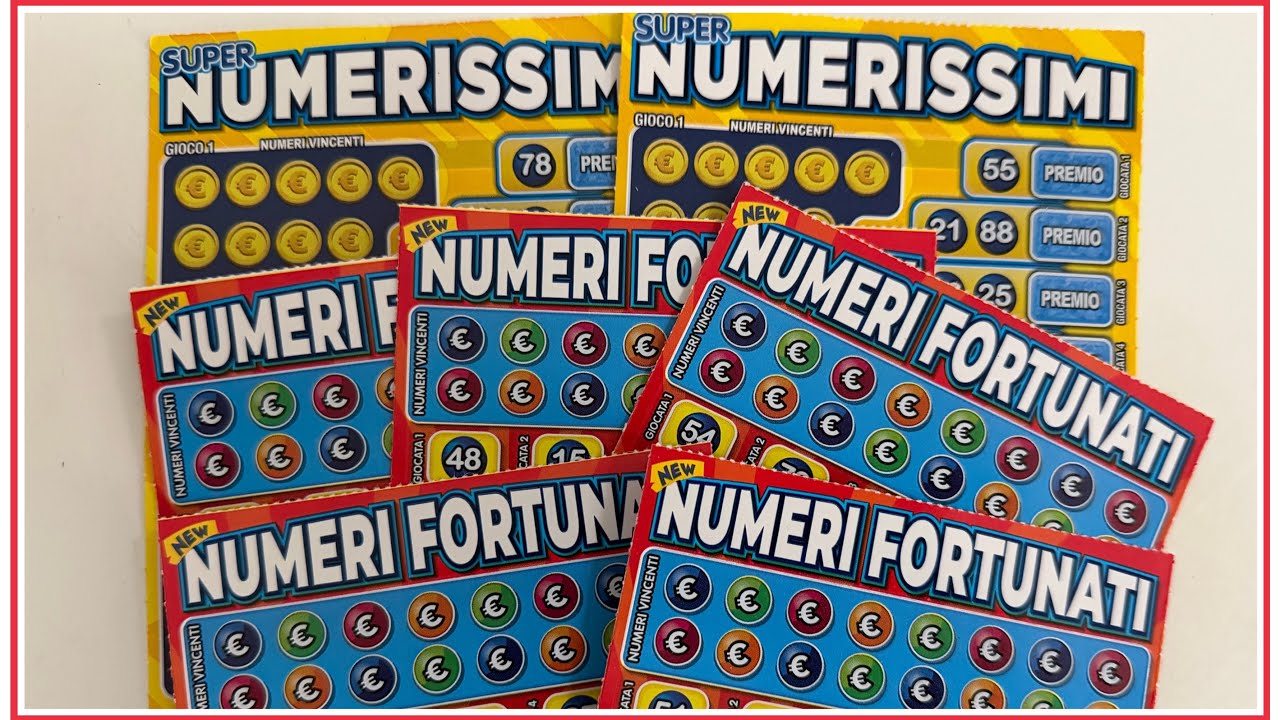 SUPER NUMERISSIMI E NUMERI FORTUNATI 