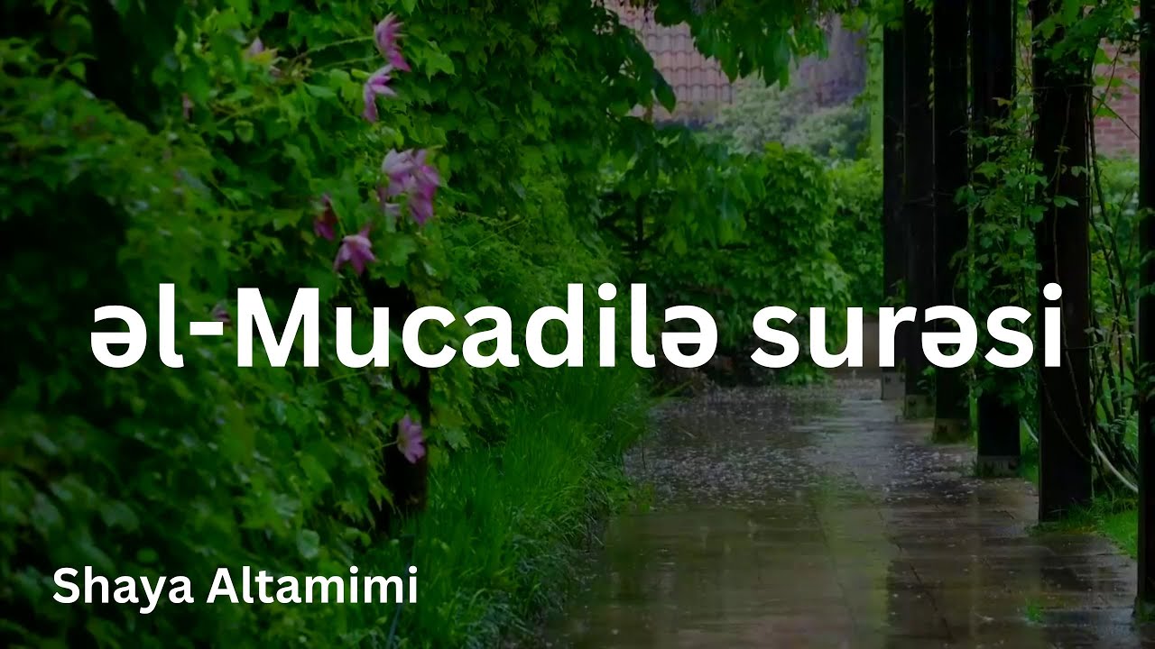 Mucadilə surəsi - Shaya Altamimi / شايع التميمي - سورة المجادلة