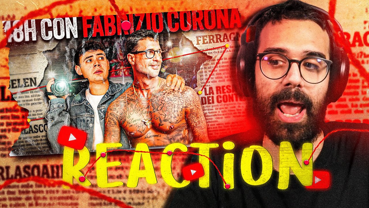 Vediamoci ALTRE 48 ORE CON FABRIZIO CORONA di Gabriele Vagnato | Reaction con Dario Moccia