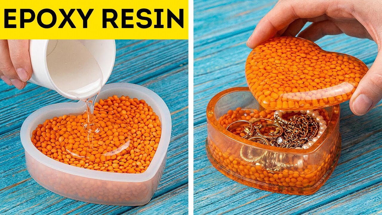 Easy Epoxy Resin Crafts for Modern Interiors 💎