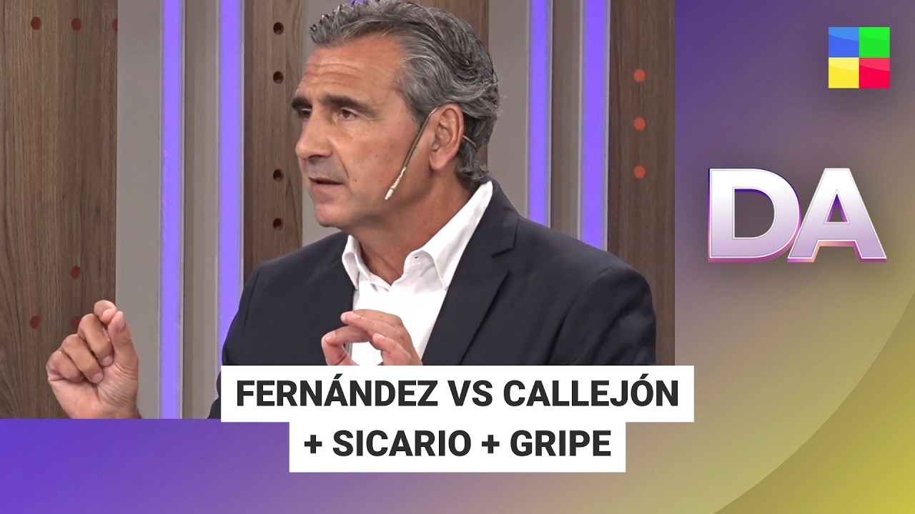 FERNÁNDEZ VS CALLEJÓN + SICARIO + GRIPE #DesayunoAmericano | Programa completo (18/03/25)
