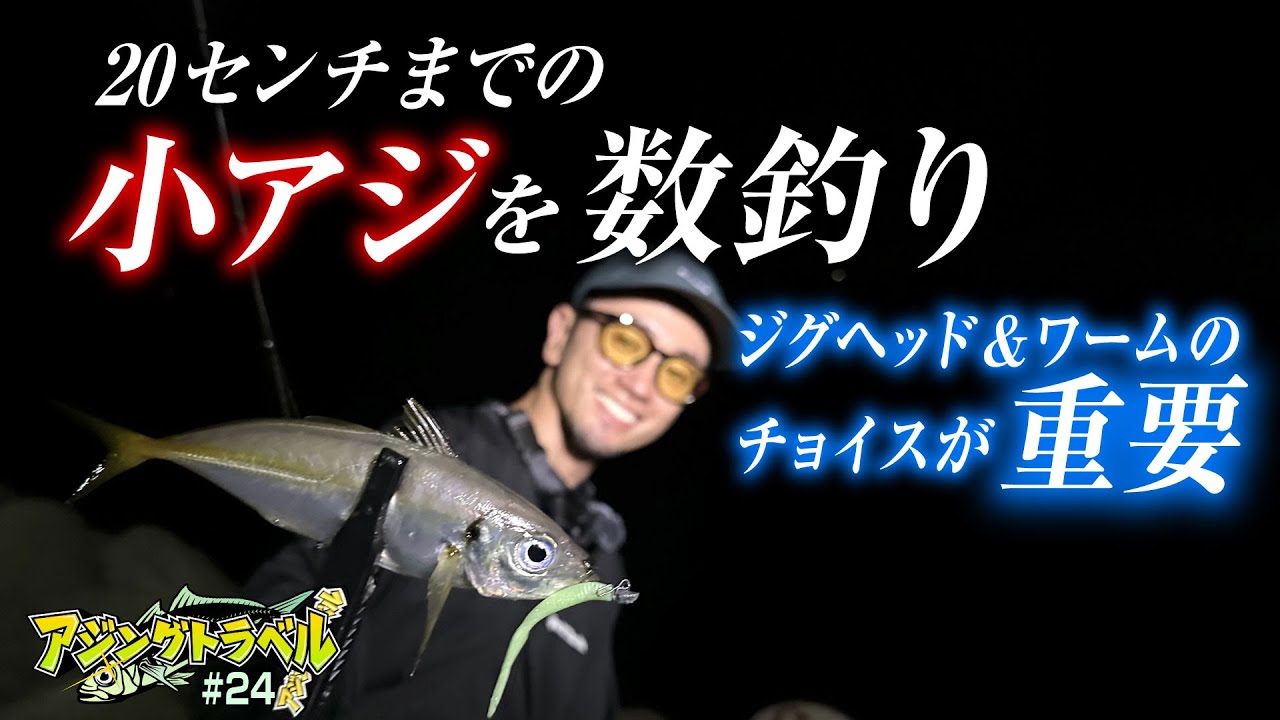 【 アジング 】サイズに応じたリグ選びで数釣りをより効率化！ / 《 アジングトラベル vol.24 》