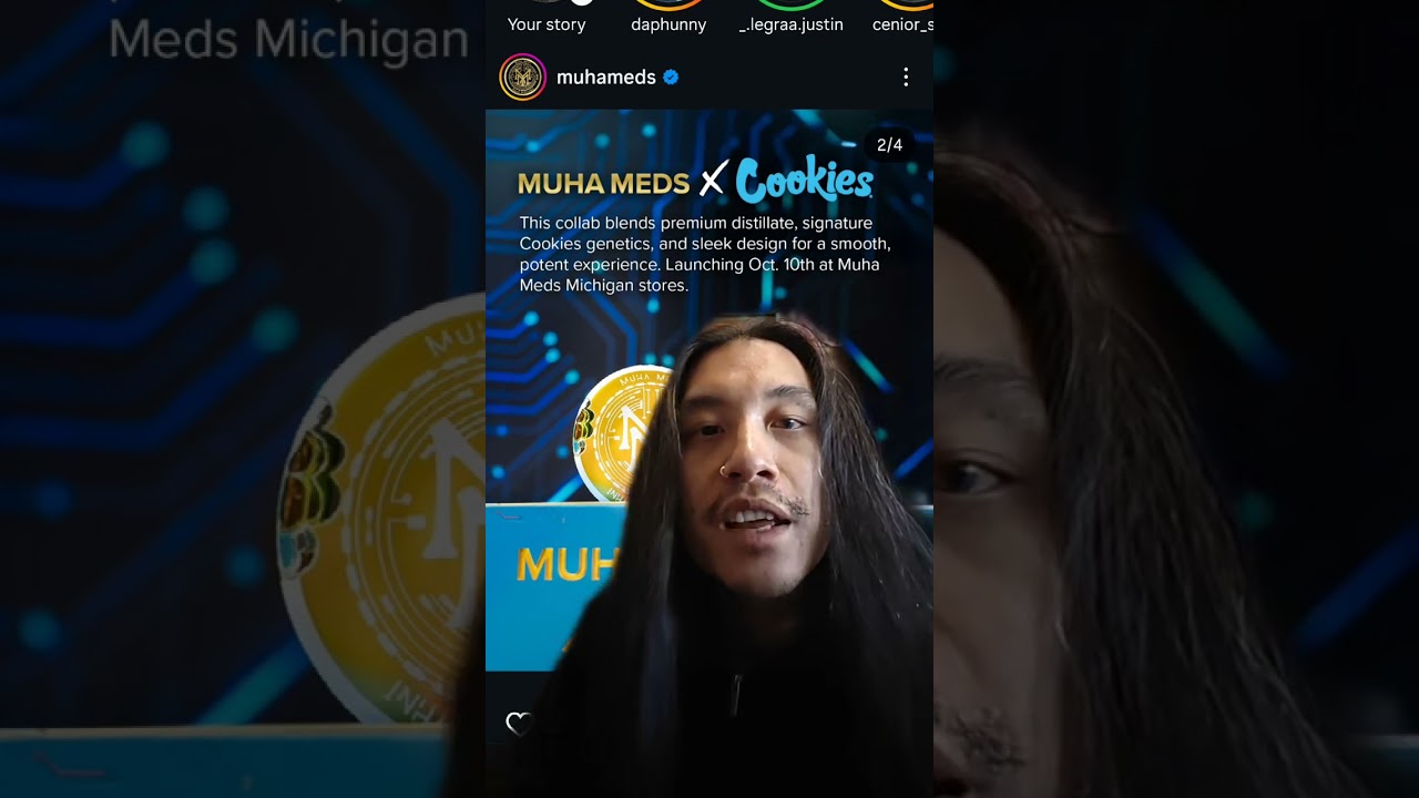 Muha Meds is collabing with Cookies