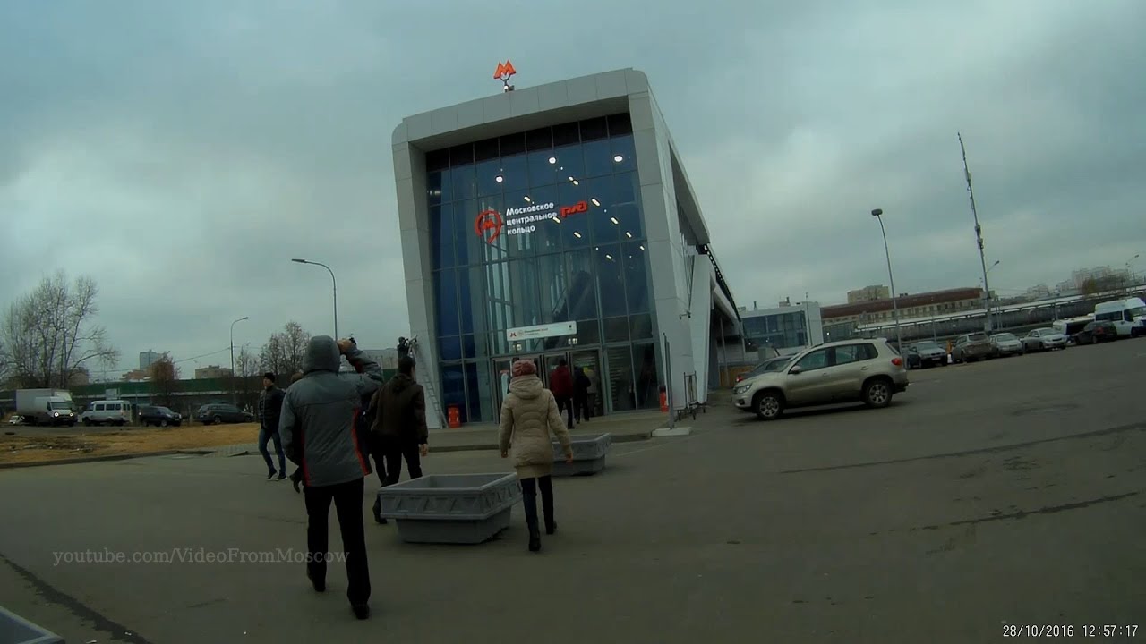 Переход метро Партизанская - МЦК Измайлово // 29.10.2016