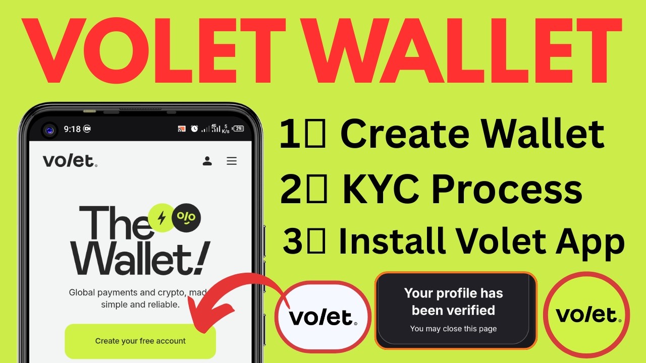 How to Create a Volet Wallet Account & Complete KYC Verification | Get Volet Wallet App