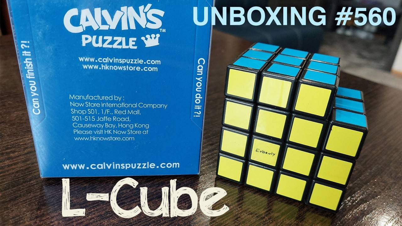 Unboxing №560 L-Куб | Calvin's Puzzle 3x3x5 L-Cube