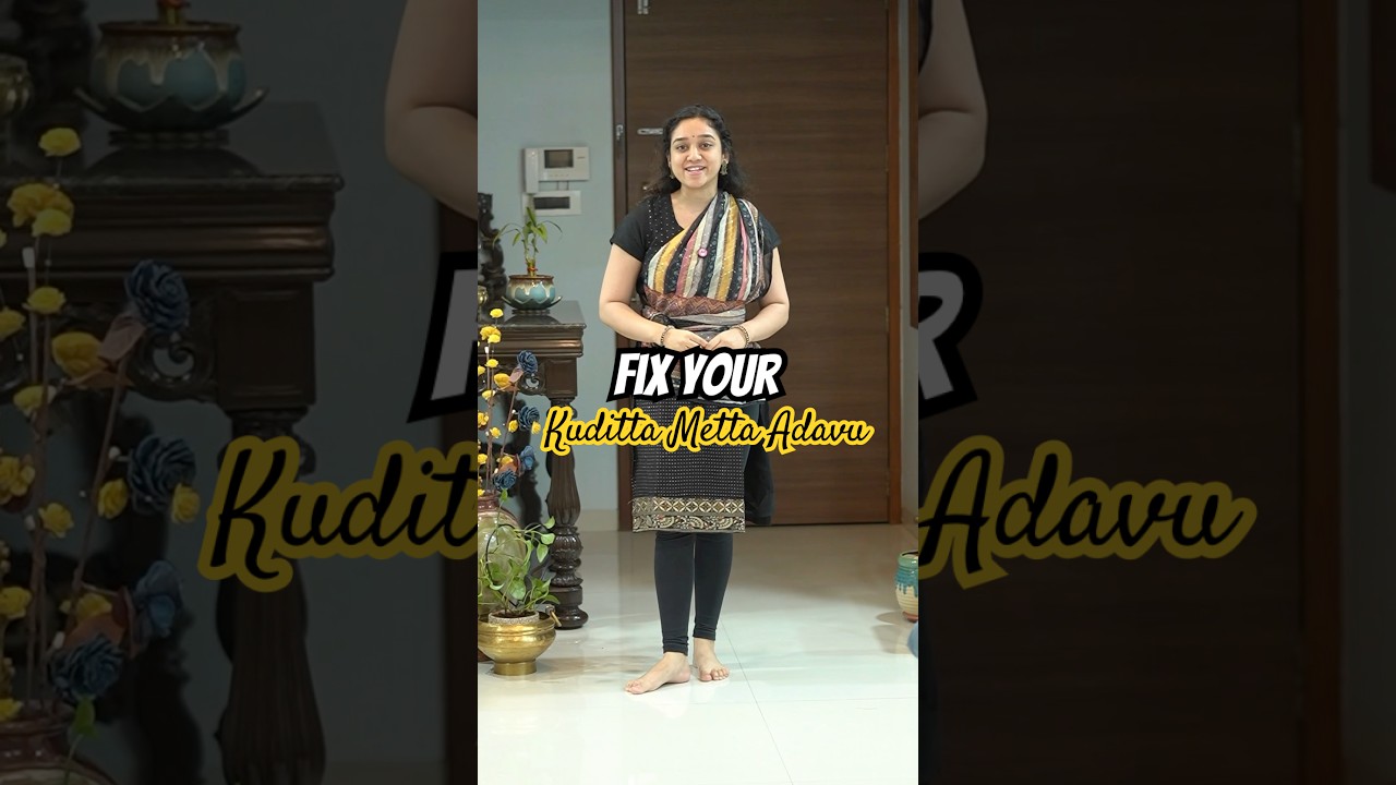 How to do Kuditta metta Adavu! #bharatanatyam #learning #tutorial