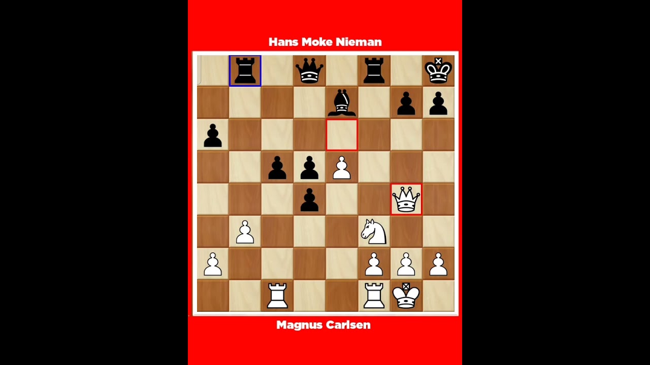 Magnus Carlsen vs Hans Moke Nieman √ March 19 Early, 2024.