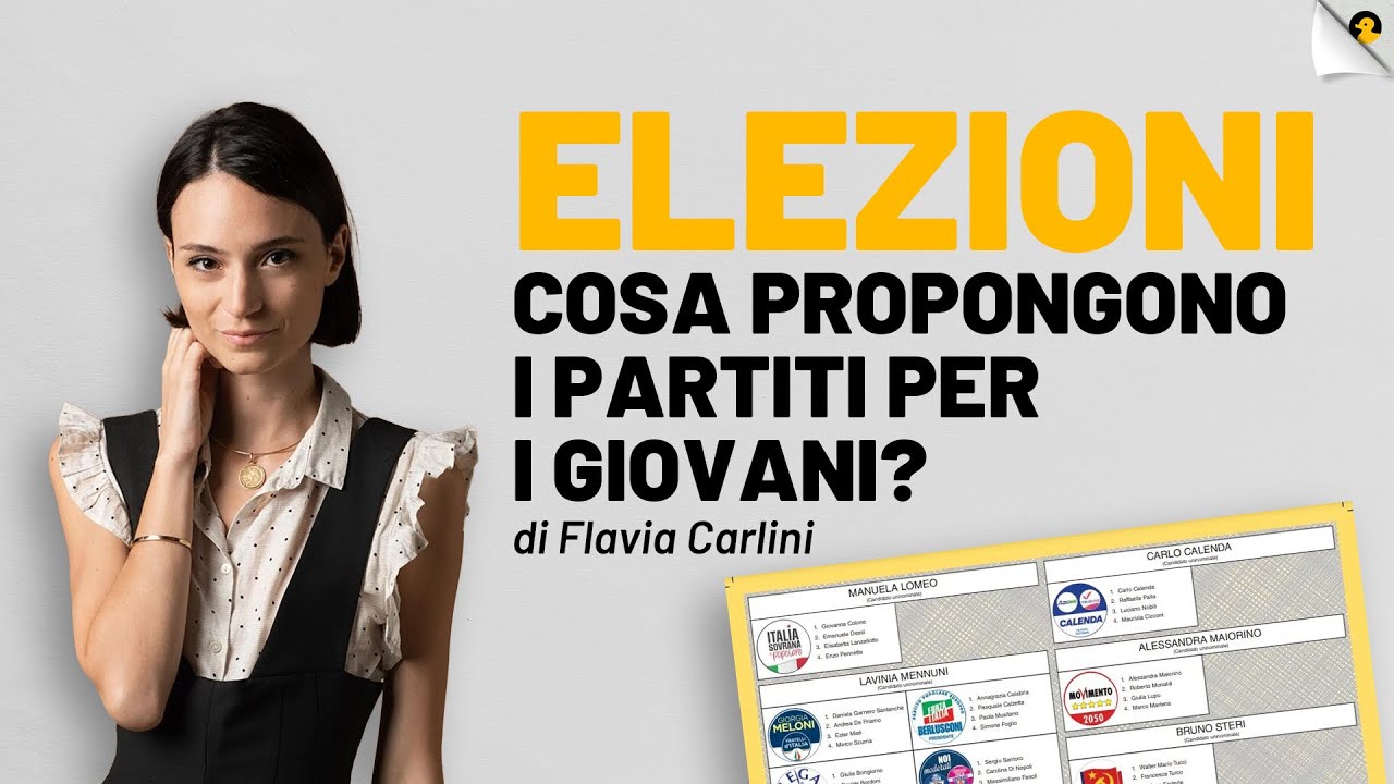 COSA PROPONGONO I PARTITI PER I GIOVANI, di FLAVIA CARLINI