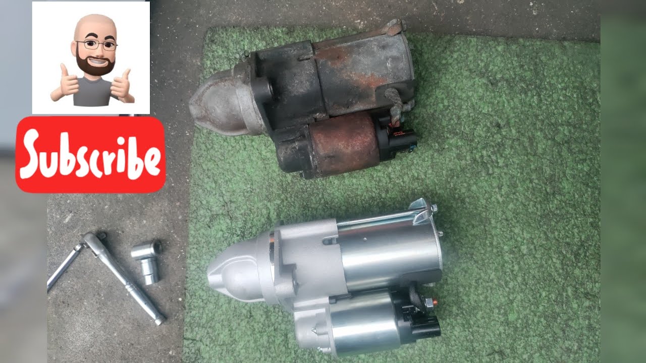 Chevy Equinox GMC Terrain cambiando marcha,, starter replacement