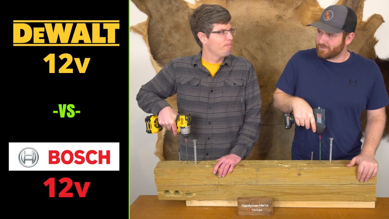 👀 DeWALT vs BOSCH Showdown, Which One DOMINATES?