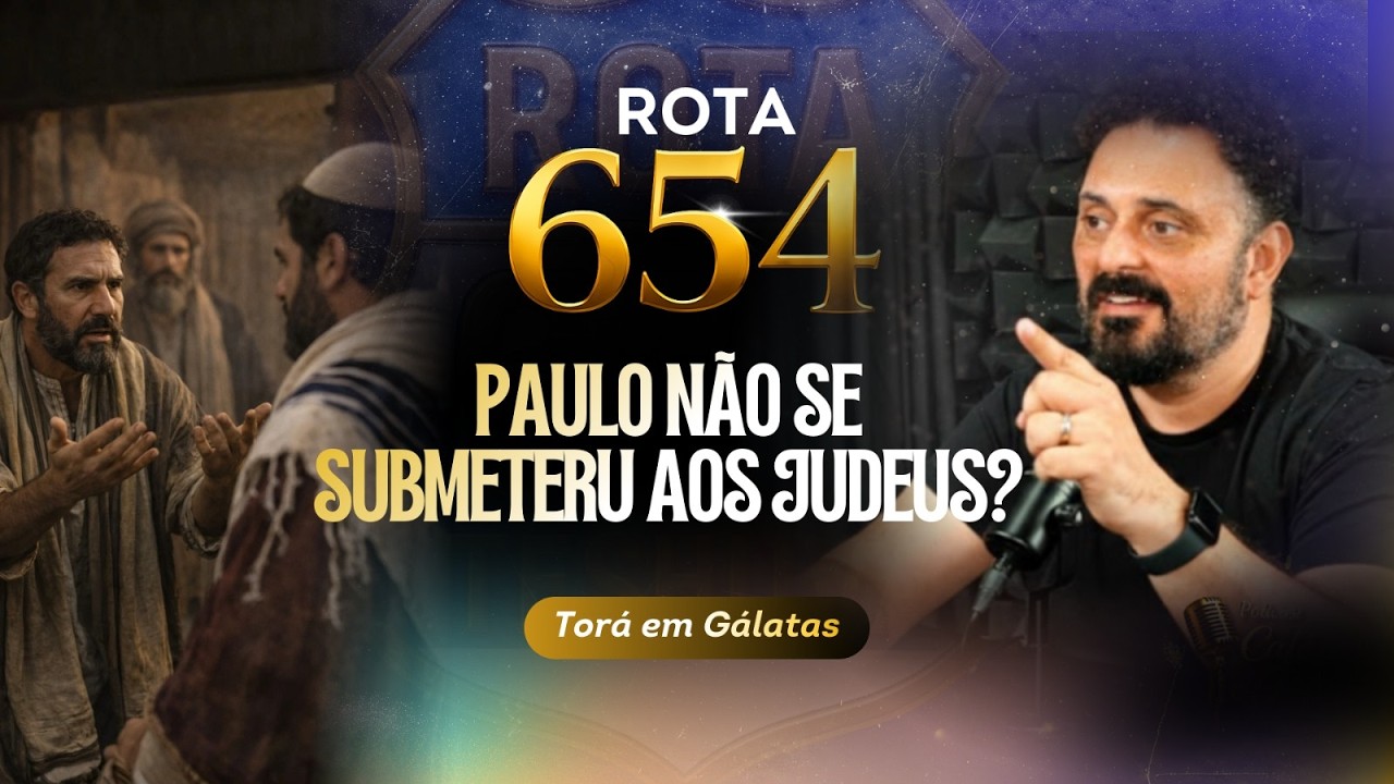 ROTA 654 - TORÁ EM GÁLATAS -AP Agnaldo Silva #libertação #judaismomessianico #libertação #torah
