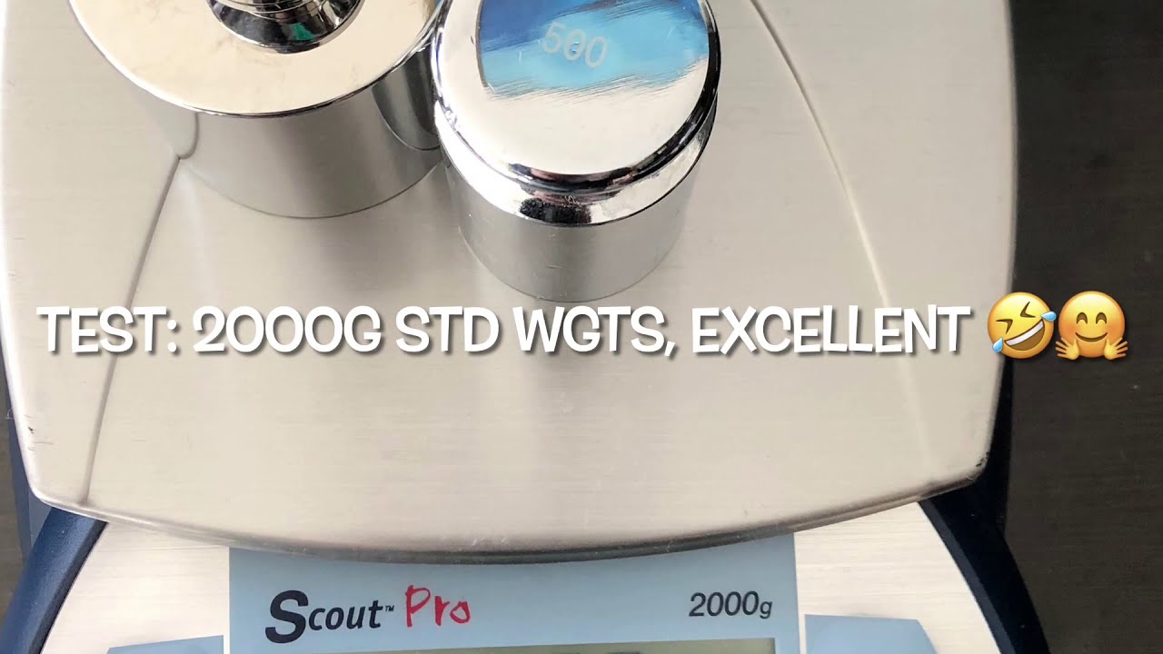 Calibrate test Ohaus Scott Pro SP2001 2000g 0.1g Balance Scale Mettler PB1501 Sierra Lab Instrument