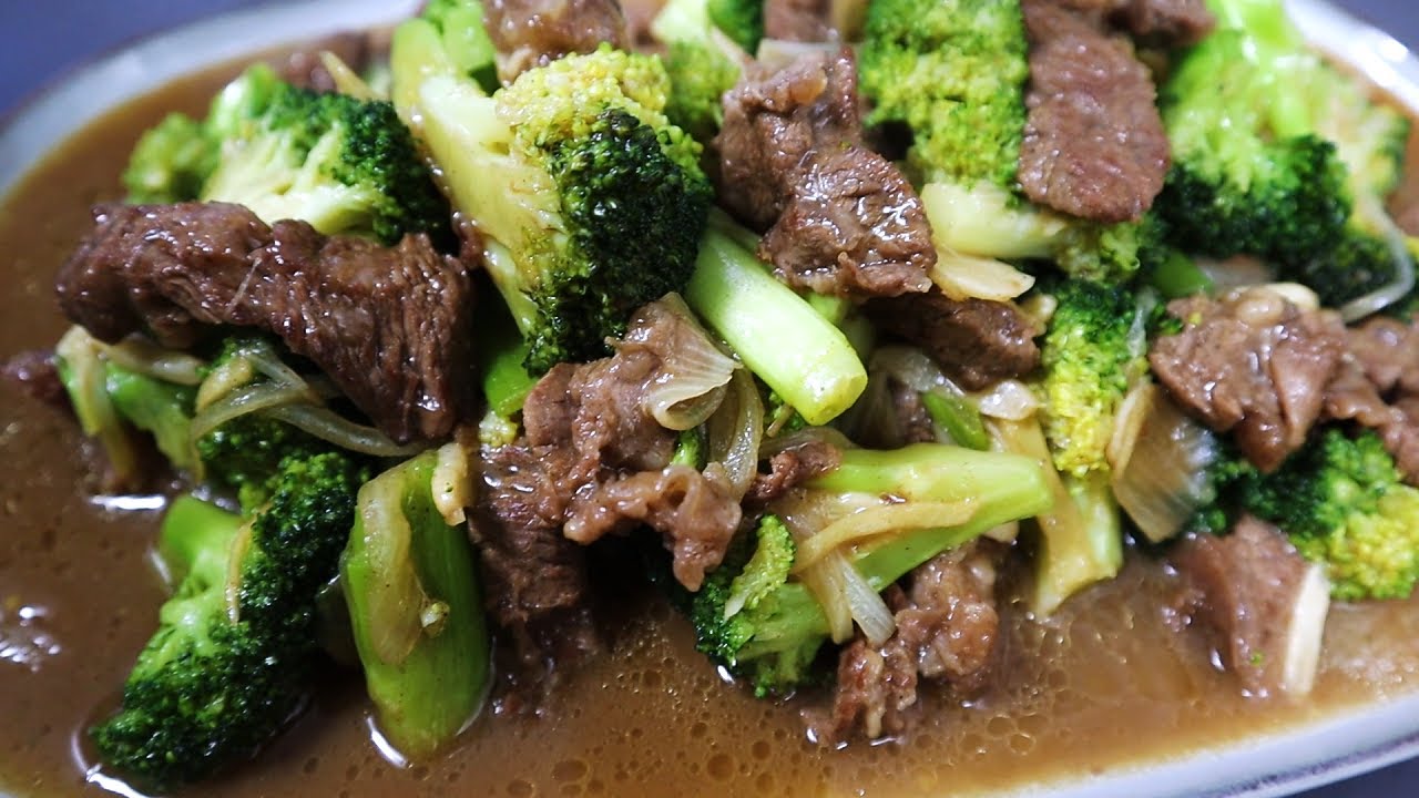 Cah Brokoli daging sapi yang super enak, cara masaknya gampang