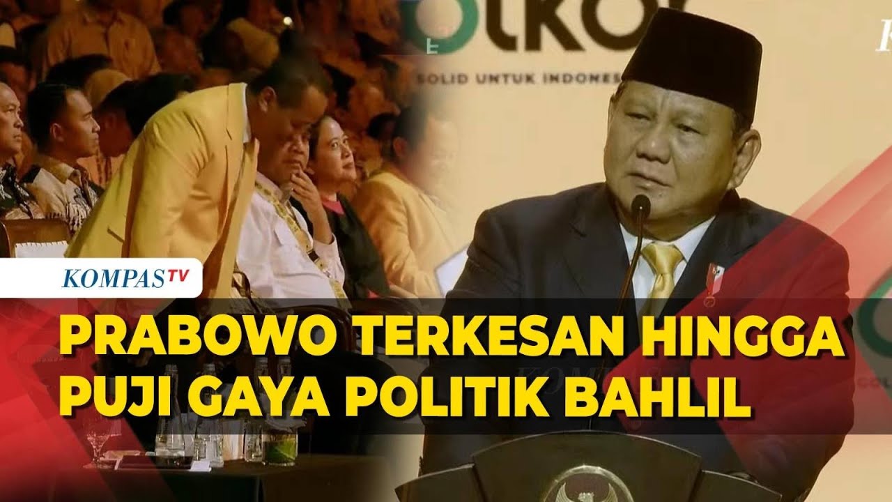Presiden Prabowo Akui Terkesan hingga Puji Gaya Politik Bahlil Lahadalia