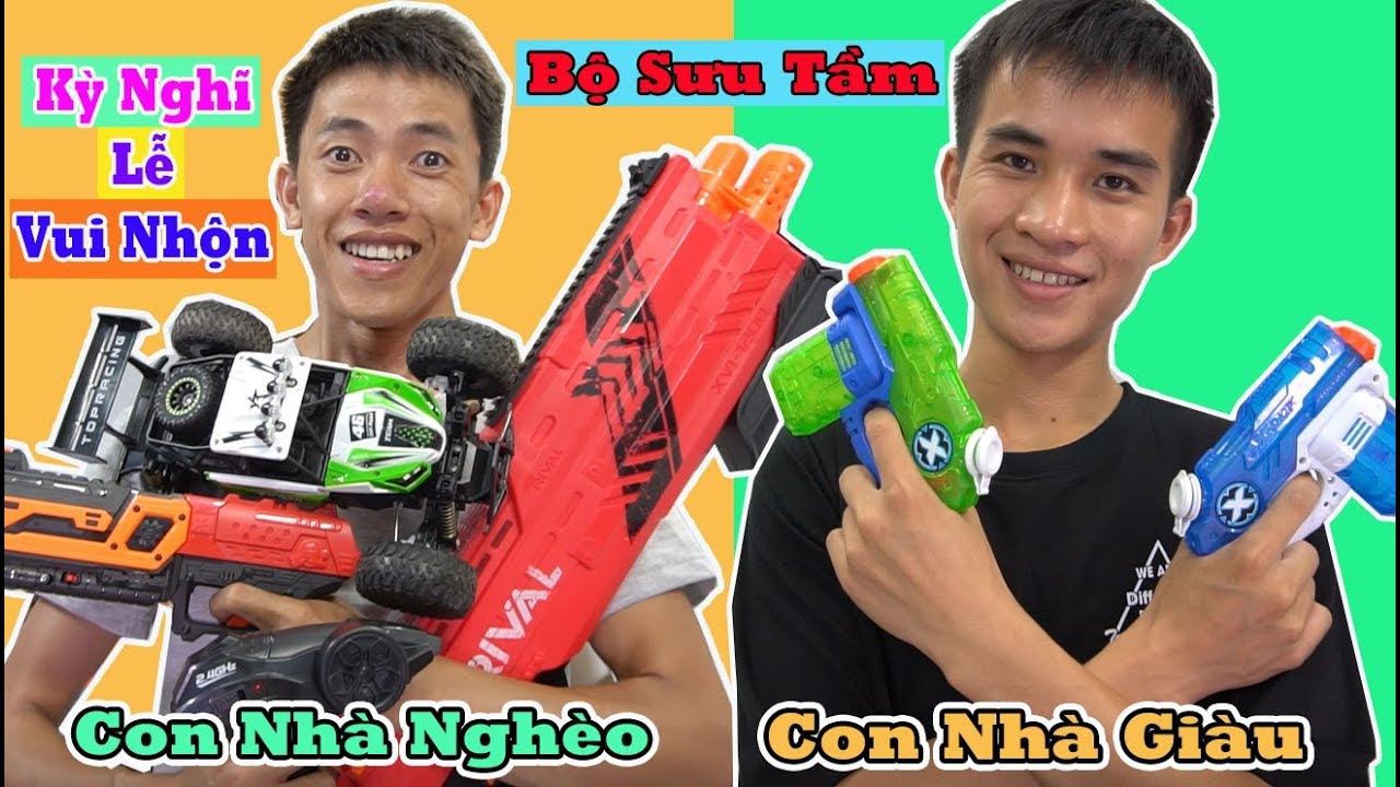 ĐỒ CHƠI NHÀ GIÀU & ĐỒ CHƠI NHÀ NGHÈO KỲ NGHỈ LỄ THÚ VỊ... CON NHÀ GIÀU CHẮC GÌ ĐÃ SƯỚNG!?