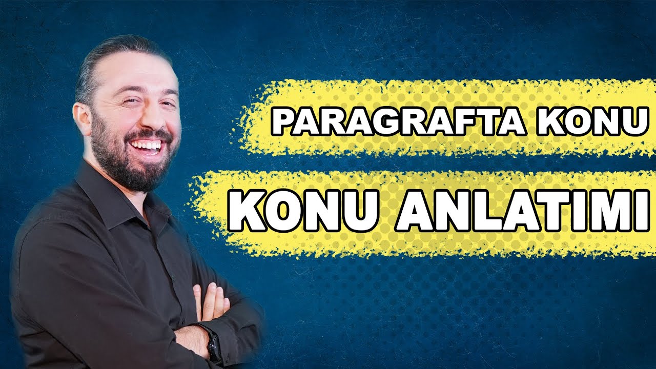 Paragrafta Konu 