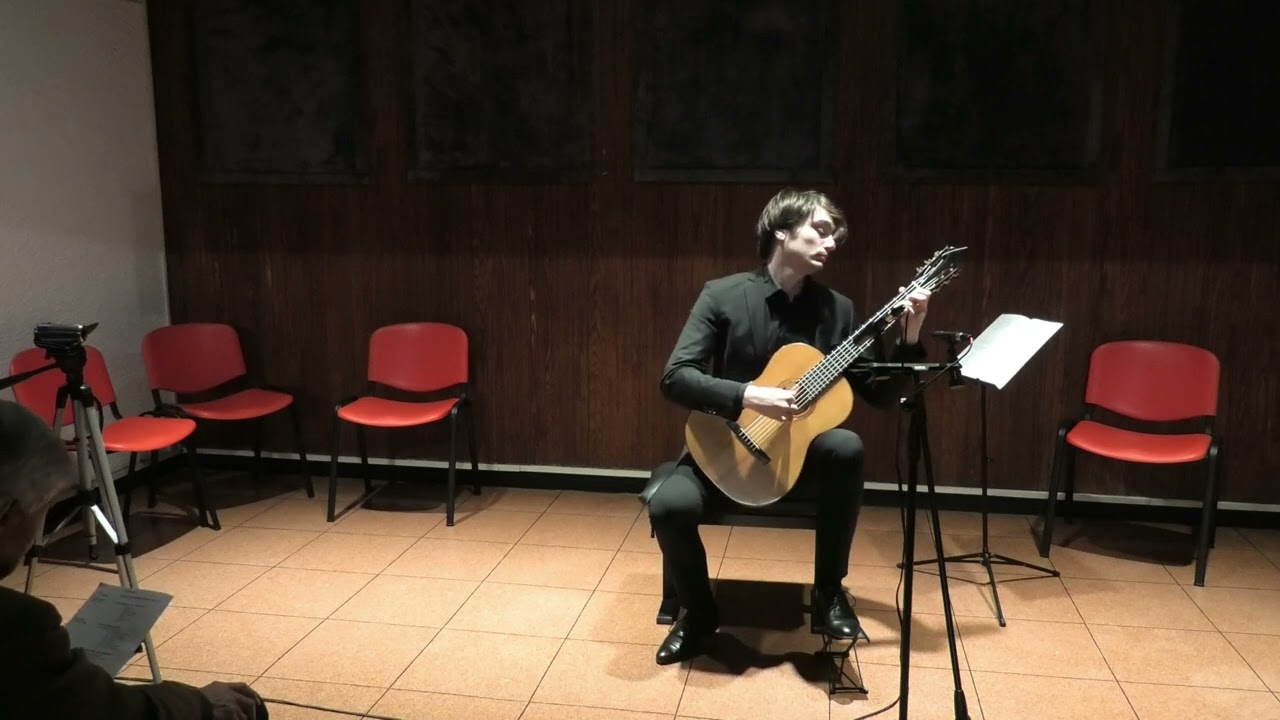 B. BRITTEN - NOCTURNAL AFTER JOHN DOWLAND Chitarra: GIULIO CECCHI