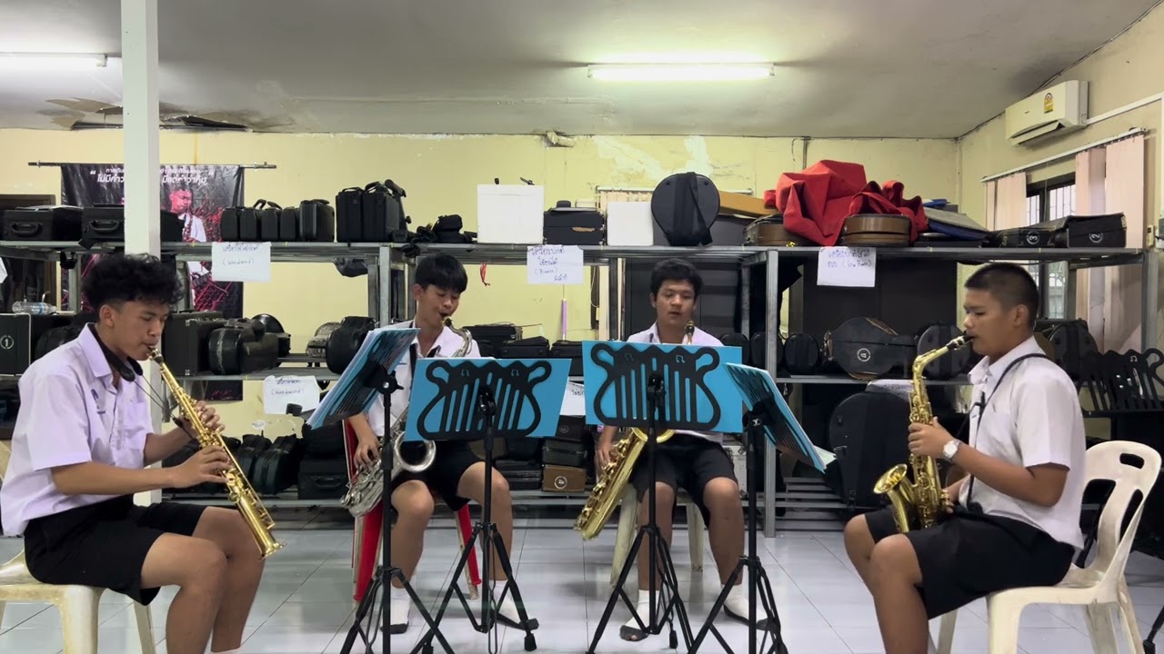 BKSQ Saxophone quartet : Fugue in G Minor BWV.578 
