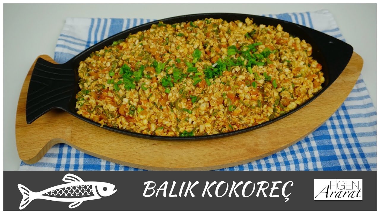 Bereketli ve lezzetli Balık kokoreç 🐟 / yemek tarifleri / Figen Ararat