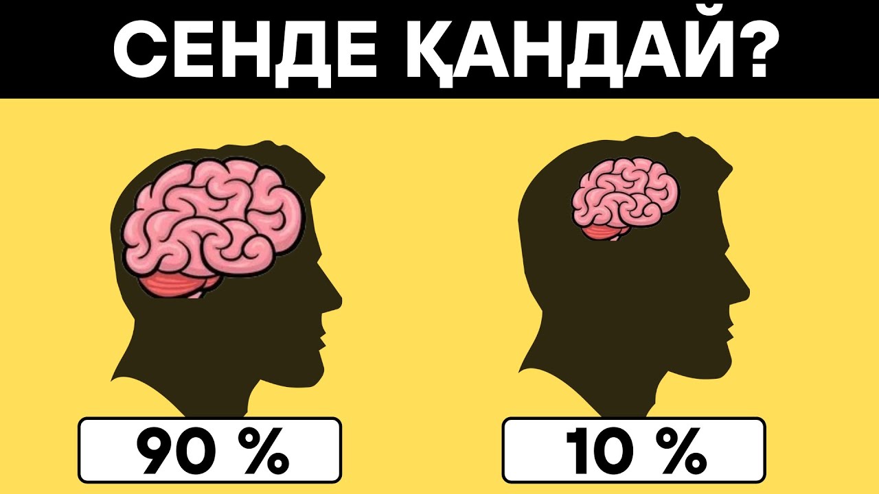 ҚАНШАЛЫҚТЫ АҚЫЛДЫСЫҢ? КӨБІСІ ӨТЕ АЛМАЙТЫН ТЕСТ 🧠🧐 ҚАЗАҚША QUIZ 2025