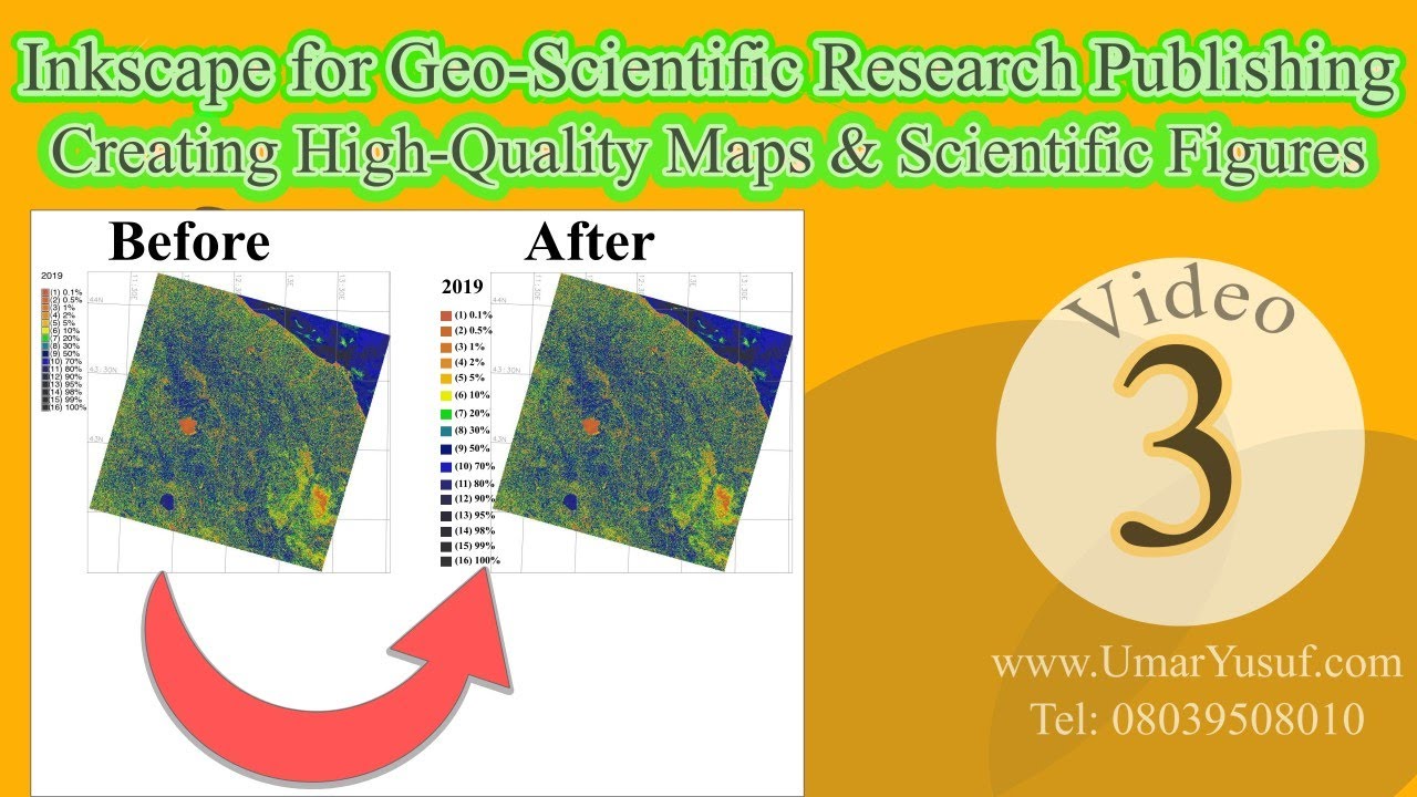 03 - Fixing the key/legend of an image classification result