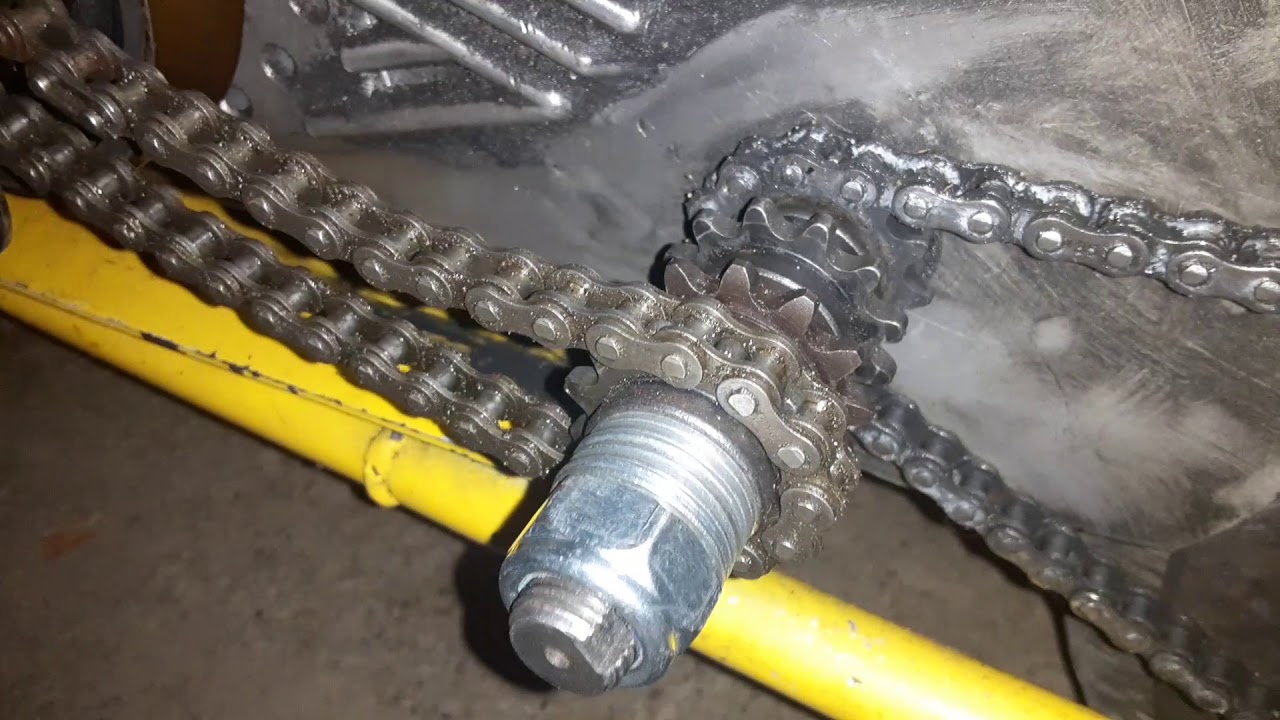 Minibike Jackshaft Setup.