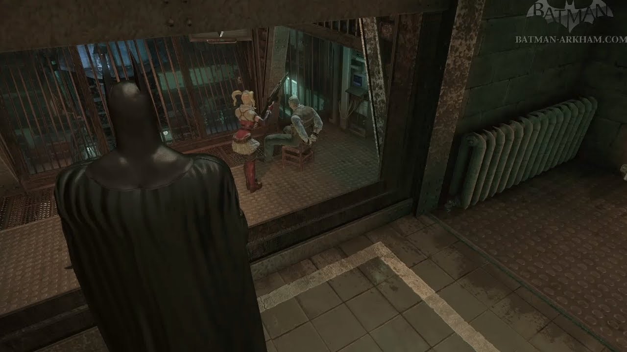 Batman: Arkham Asylum Walkthrough Part 17 - Saving Commissioner Gordon