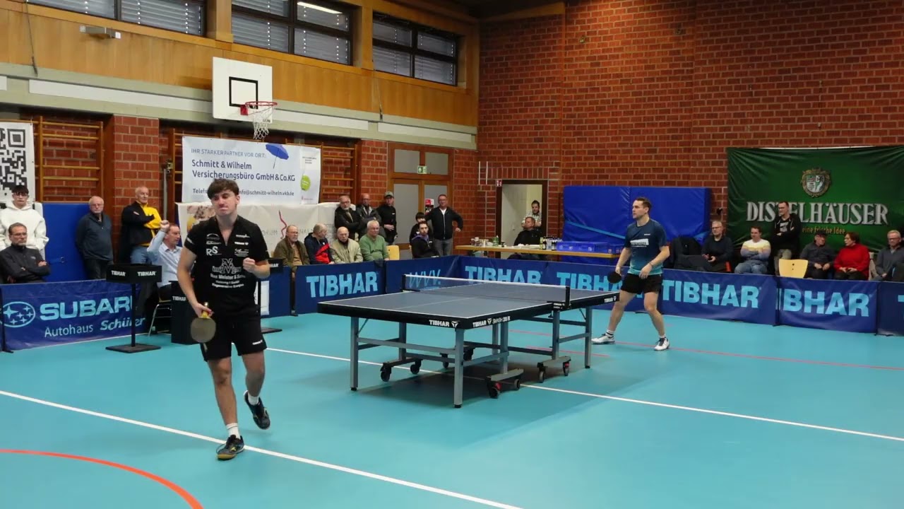 Bahnt sich trotz 200 TTR Differenz eine Überraschung an? L. Schäfer (TTR2052) vs. P. Mego (TTR2245)