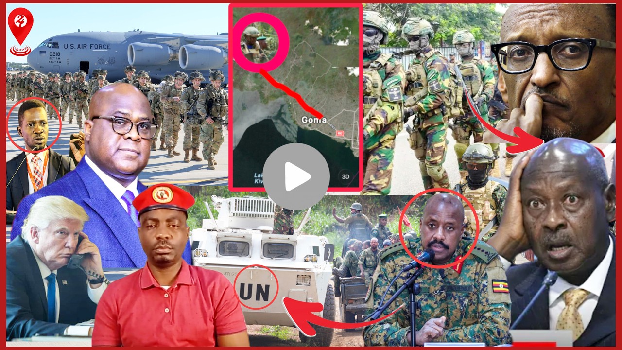 LIVE: Breaking News! America eyiye amaje e Congo Museveni atidde! Kagame ebibye bibi! Bobi Wine muka