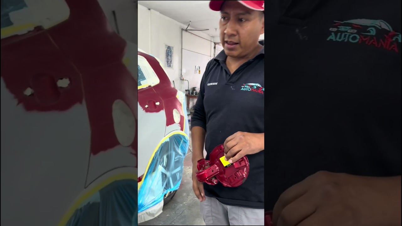 🍎 Como pintar un Tricapa #pinturaautomotriz #tricapa #colorimetr&iacute;a #comopintar  #automania593