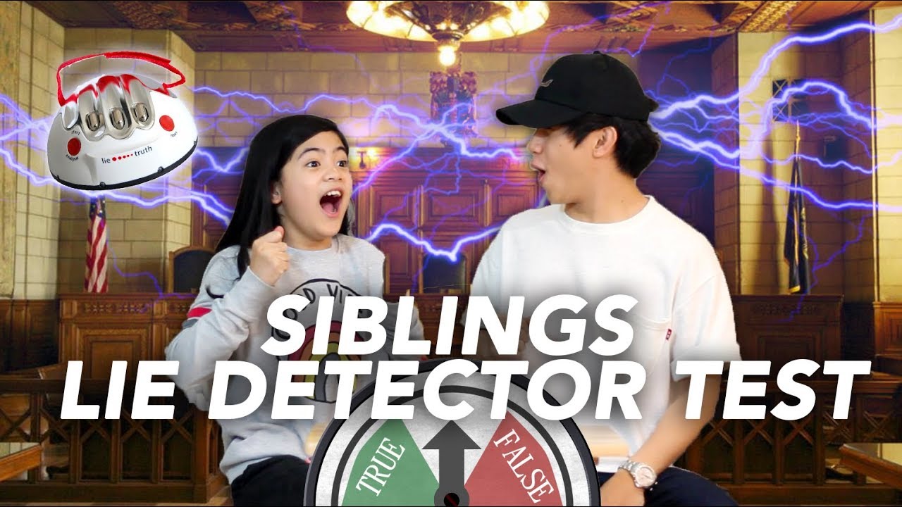 SIBLINGS LIE DETECTOR TEST (EXPOSED) | Ranz and Niana