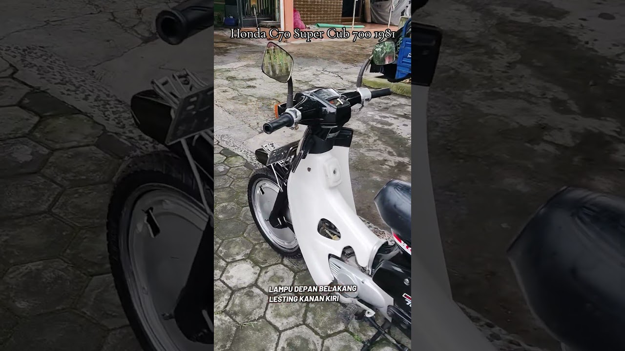 Honda super cub 700 1981 