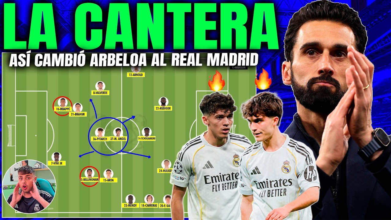 💥 ¡ASÍ COMPETIRÁ el REAL MADRID de ARBELOA GRACIAS a LA CANTERA! *Cambio Brutal*