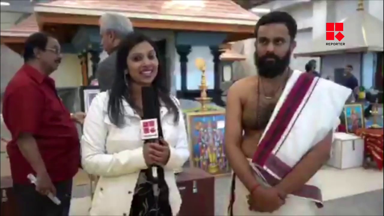 New Guruvayoorappan Temple in Brampton, Canada.