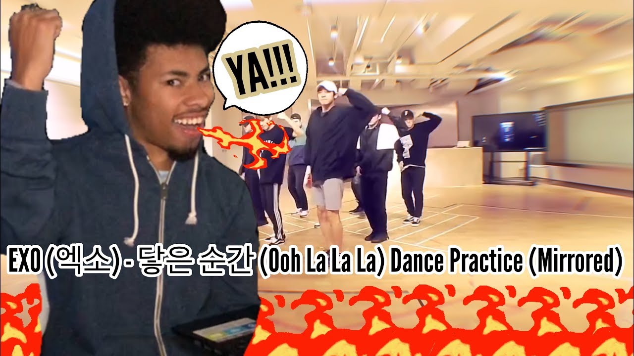 EXO (엑소) - 닿은 순간 (Ooh La La La) Dance Practice (REACTION)|Jaquay Smith