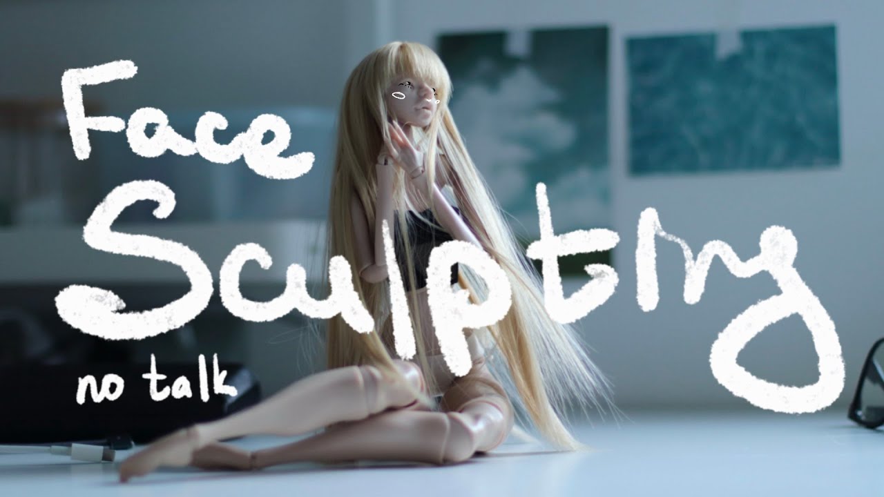BJD face sculpting, for when you need company