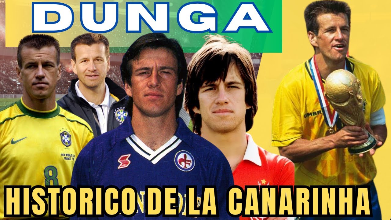 DUNGA / HISTORICO centrocampista de la selecci&oacute;n BRASILE&Ntilde;A DE FUTBOL / hist&oacute;ria documental