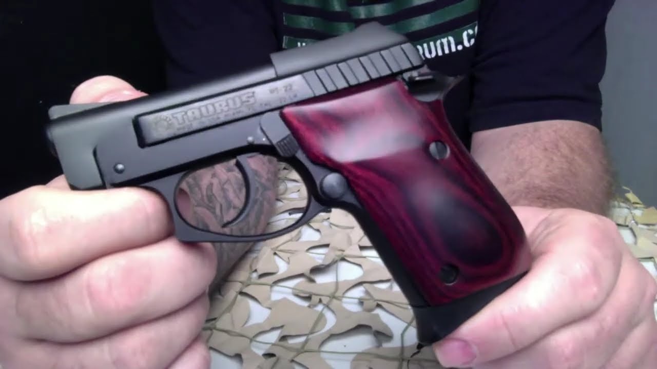 Taurus PT22 22lr Semi-Auto Tip Up Barrel Compact