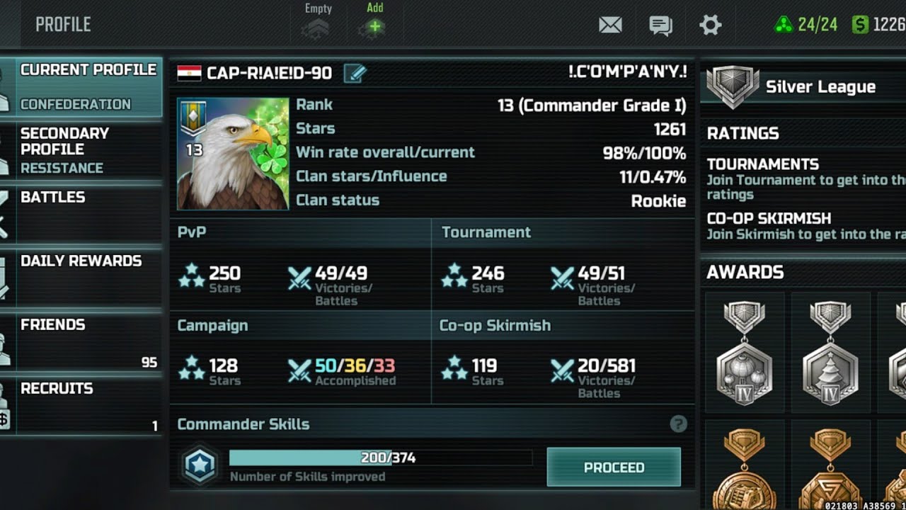 3 accounts for sale