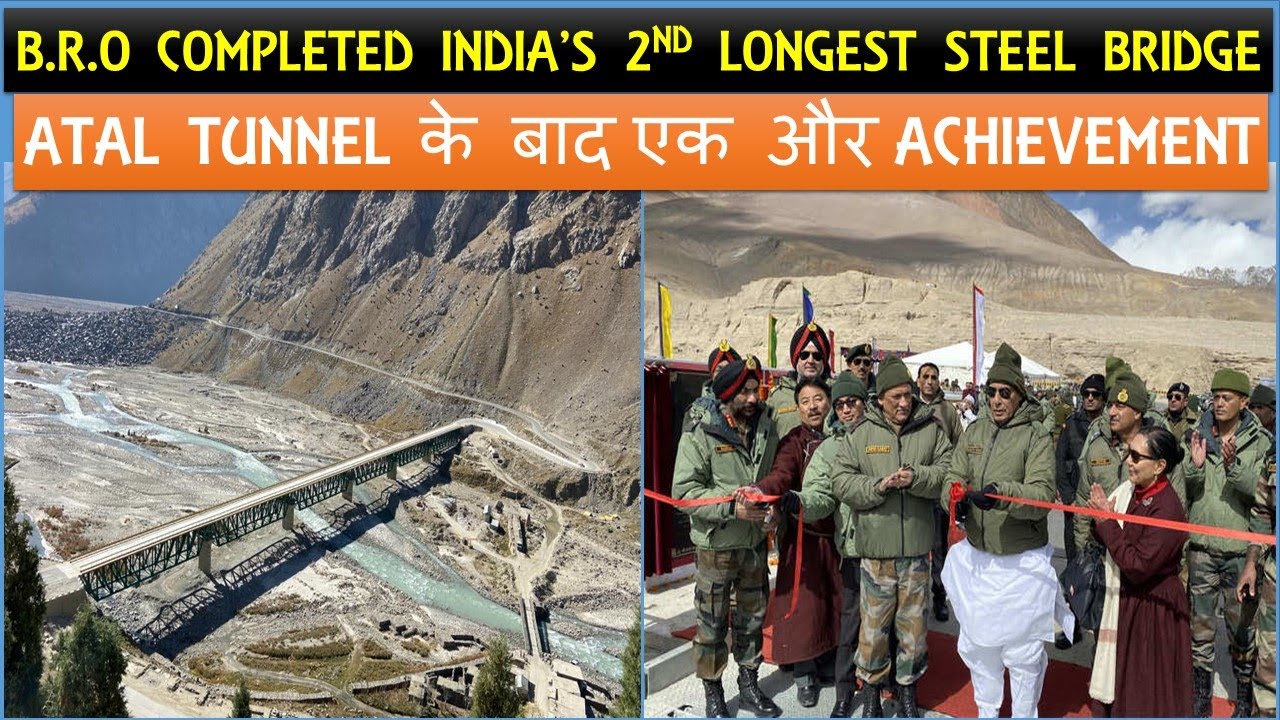 Barsi bridge in Leh-Manali Highway | Longest Bridge in India | Atal Tunnel | Papa Construction