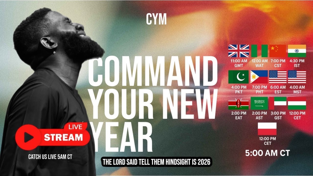 Command Your New Year! | COMMAND YOUR MORNING | DEC 31, 2025
