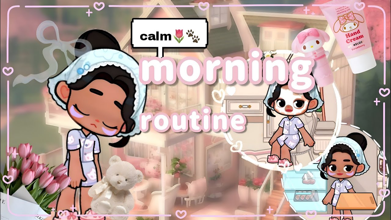 Cozy Saturday Morning routine 🌷🐾 v Game world Roleplay :ASMR
