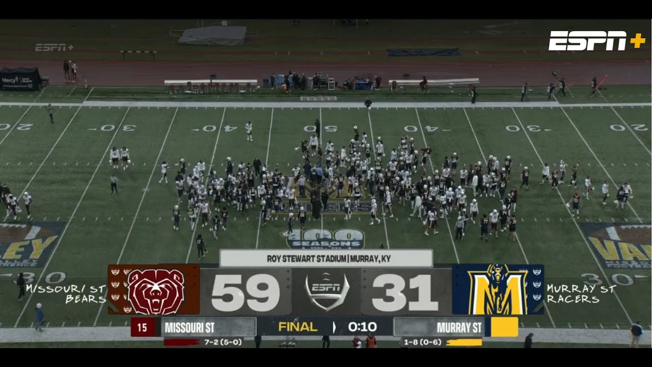 Missouri State at Murry State Football - 11.09.2024