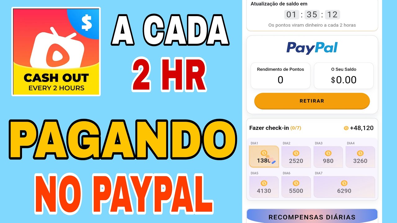 Ganhe Dinheiro No PayPal a Cada 2 Horas! PAGANDO NA HORA E SEM TAXA!