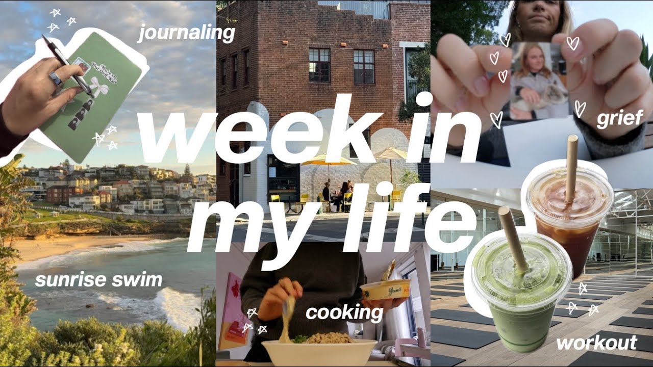 a week in my life in Sydney 🥥✨ I journaling, grief, workout, food inspo I weekly vlog I Hanna Marie